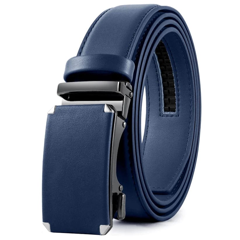 Blauw / 110cm Autoflex™ - Riem zonder gaten Mykozo