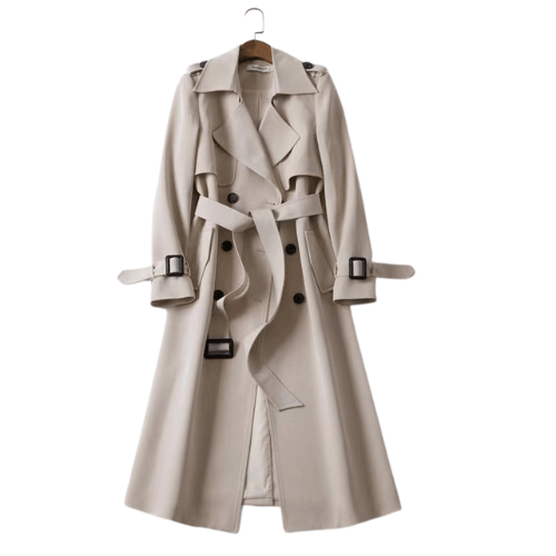 Coats & Jackets Beige / S Cobi - Elegante Dames Trenchcoat Mykozo