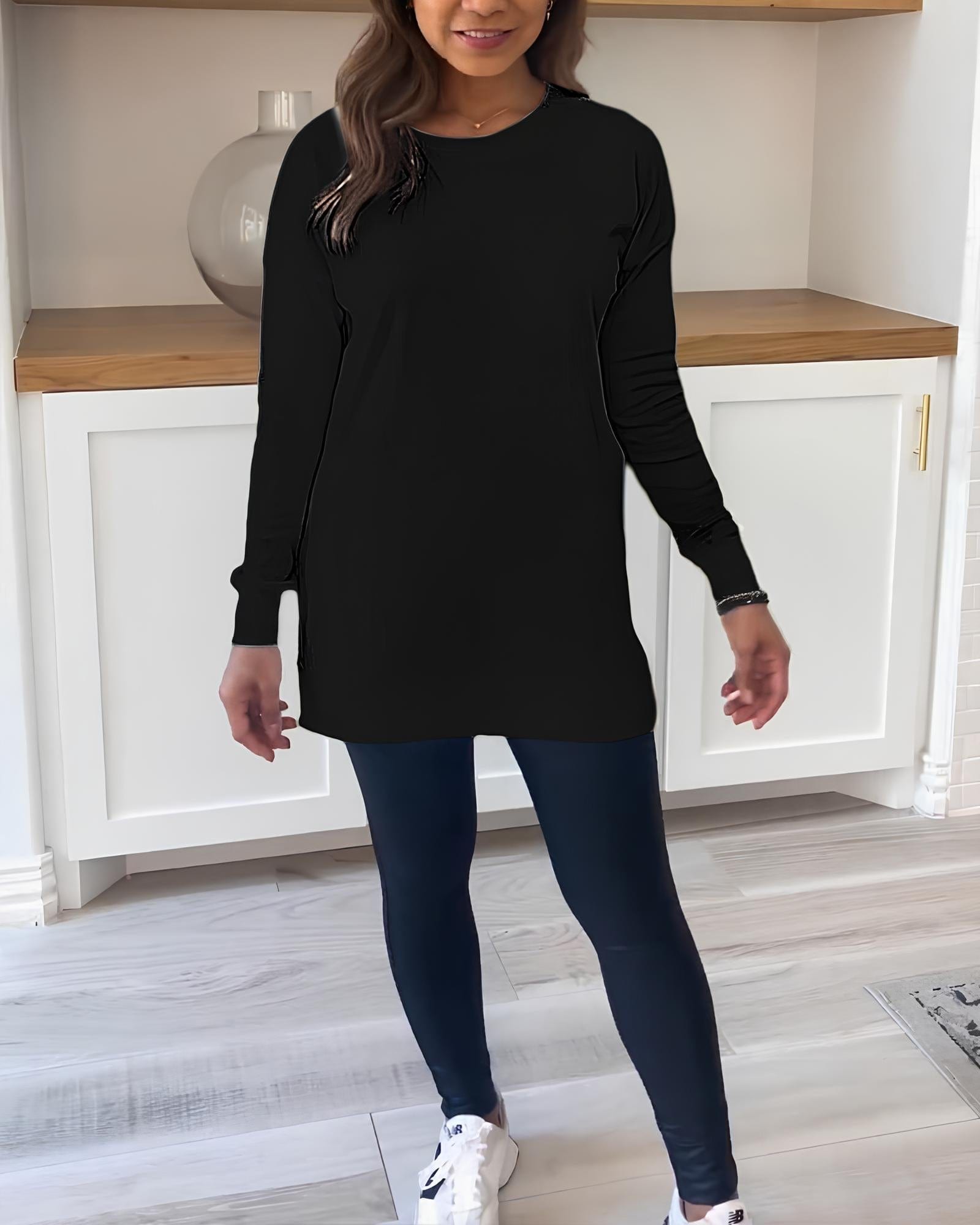 Danity | Comfy top met lange mouwen Mykozo