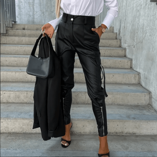 Broek Elena - Chique cargo broek Mykozo