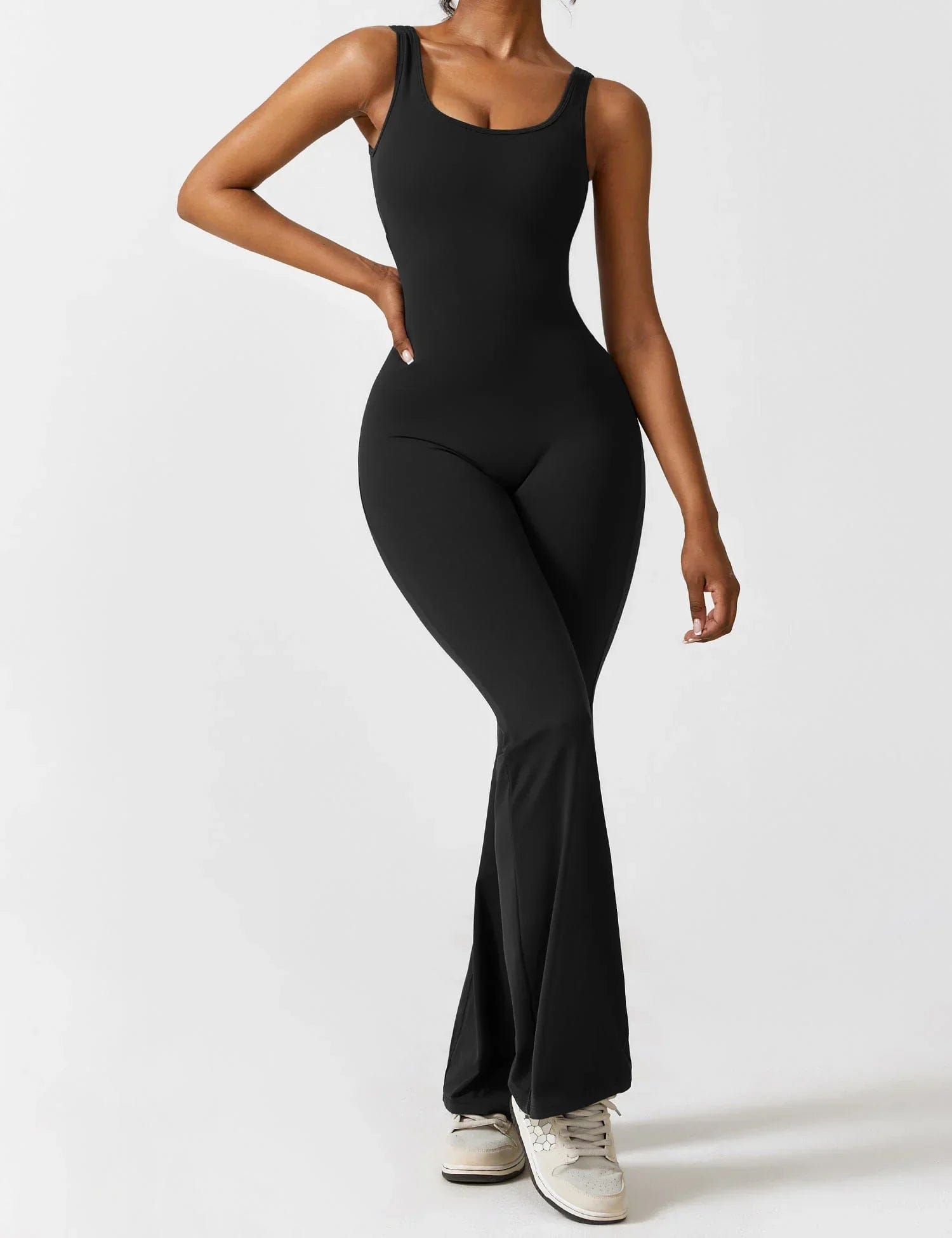 jumpsuit ELITE - Flare Backless Jumpsuit Mykozo