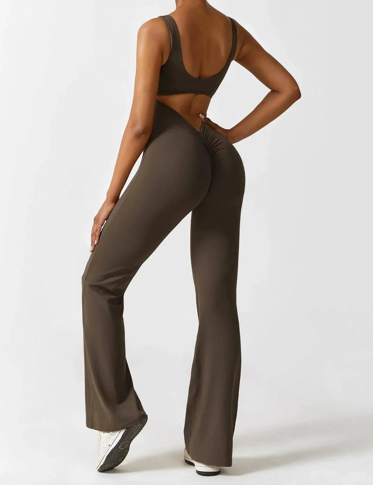 ELITE - Flare Backless Jumpsuit - VAN MONTCLAIR NL