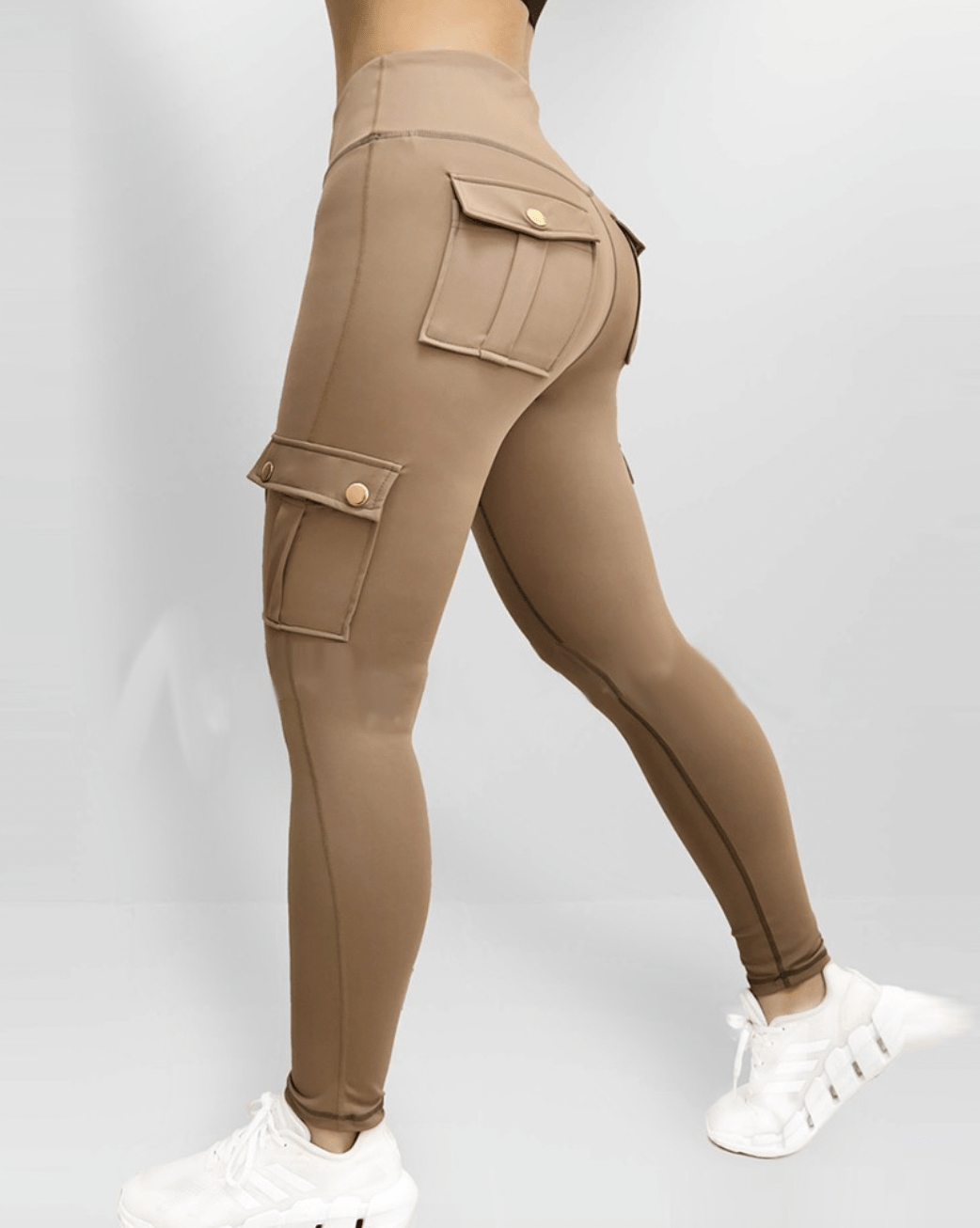 Khaki / S FlexCurve | Ultieme Sport Broek Mykozo