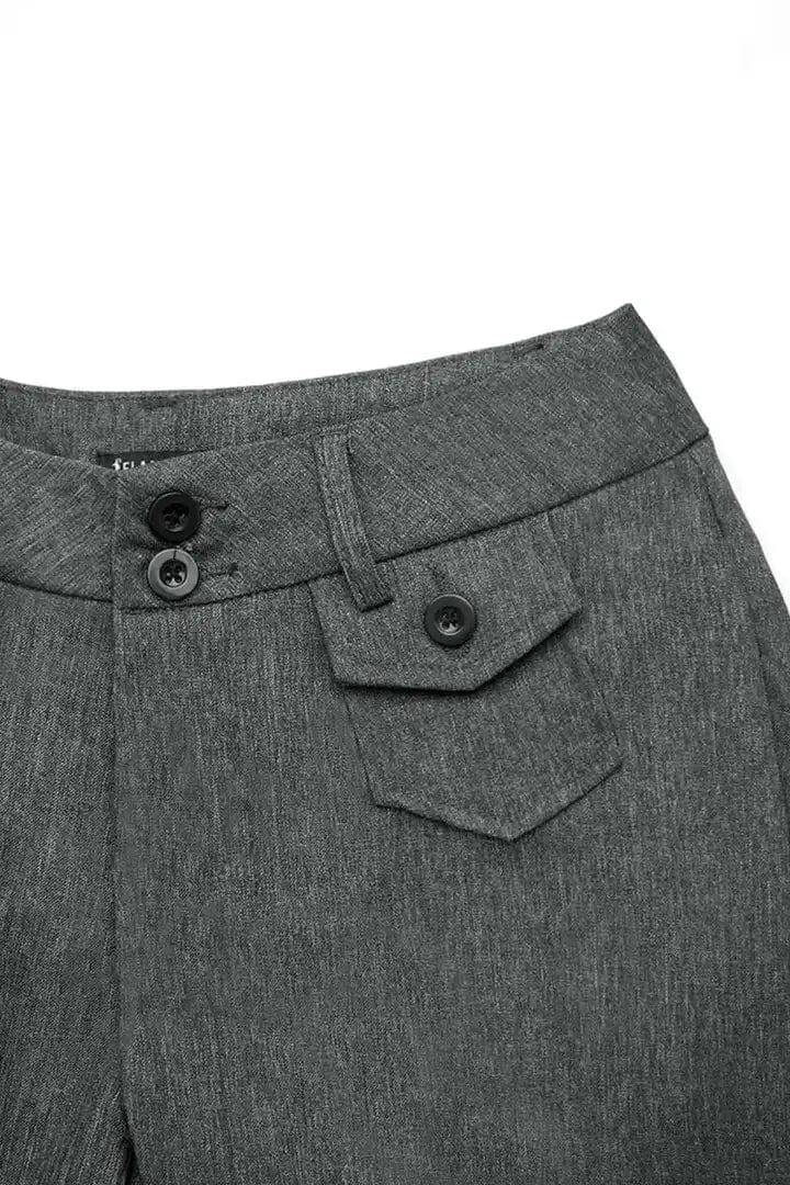 Fransje | Comfy Rechte broek met zakknoop - VAN MONTCLAIR NL