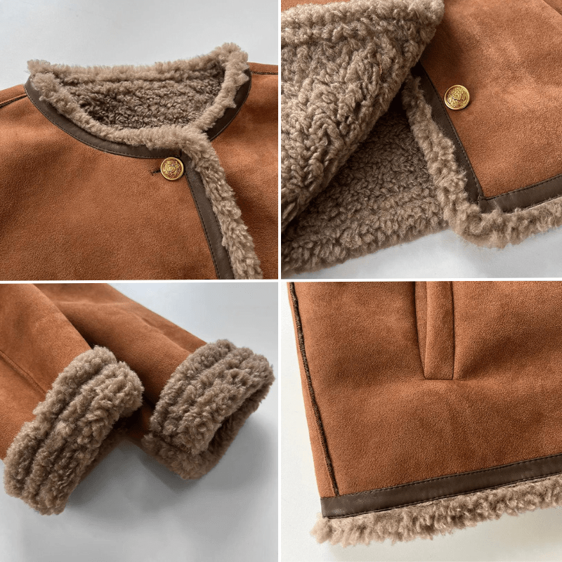 Freya | Elegante Sherpa dames winter jas - VAN MONTCLAIR NL