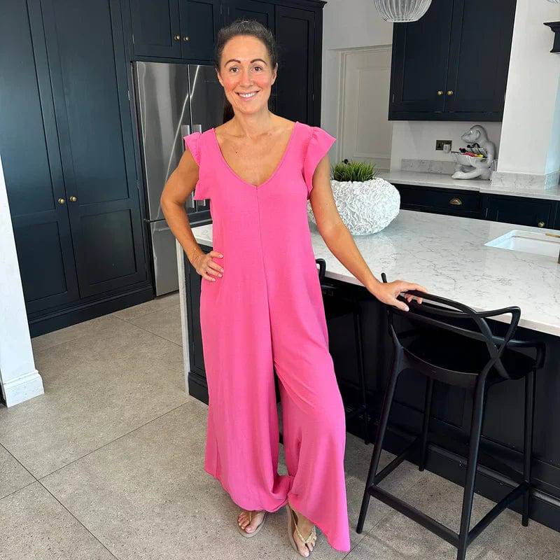 Jasmyn | Comfy Mouwen minder zomer jumpsuit - VAN MONTCLAIR NL