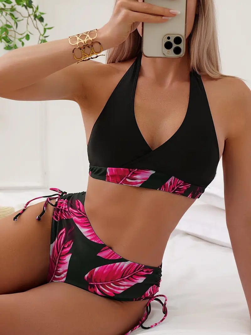 543 Roze / S Jolina® | Chique en sexy halternek bikini Mykozo