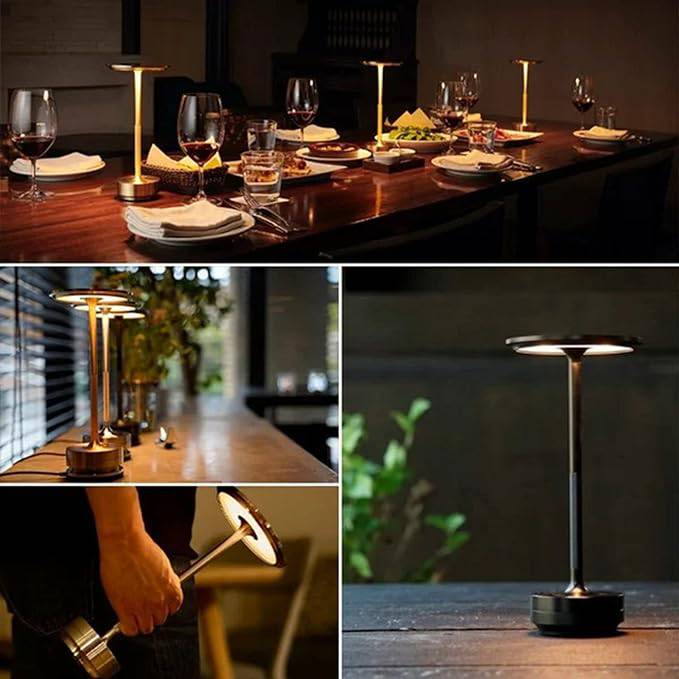 LAMPLUXE™ - TAFEL LAMP LED OPLAADBAAR - VAN MONTCLAIR NL