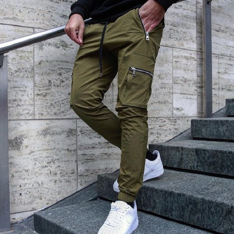 Bottoms Green / M Levi - Heren Cargo Broek Mykozo