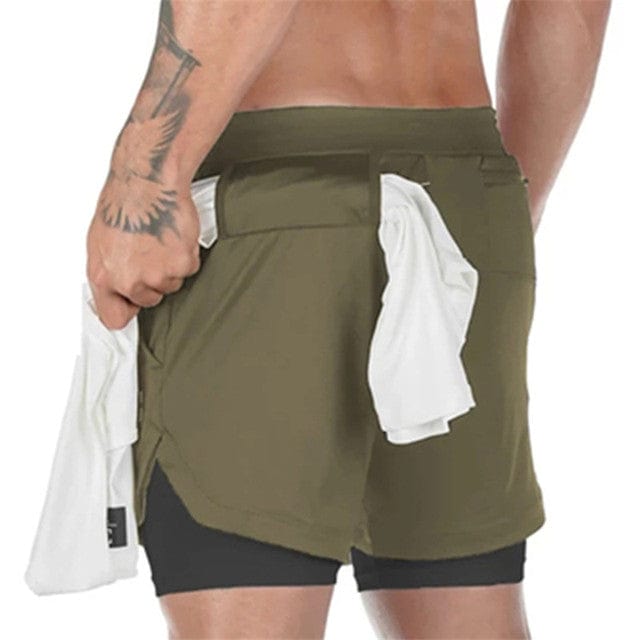 Bottoms Army Green / M Liam - Heren Sport Shorts Mykozo