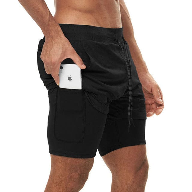 Bottoms Black With black / M Liam - Heren Sport Shorts Mykozo