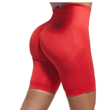 Legging Short Red / S Luna - High Waist Sportlegging (Short) Mykozo