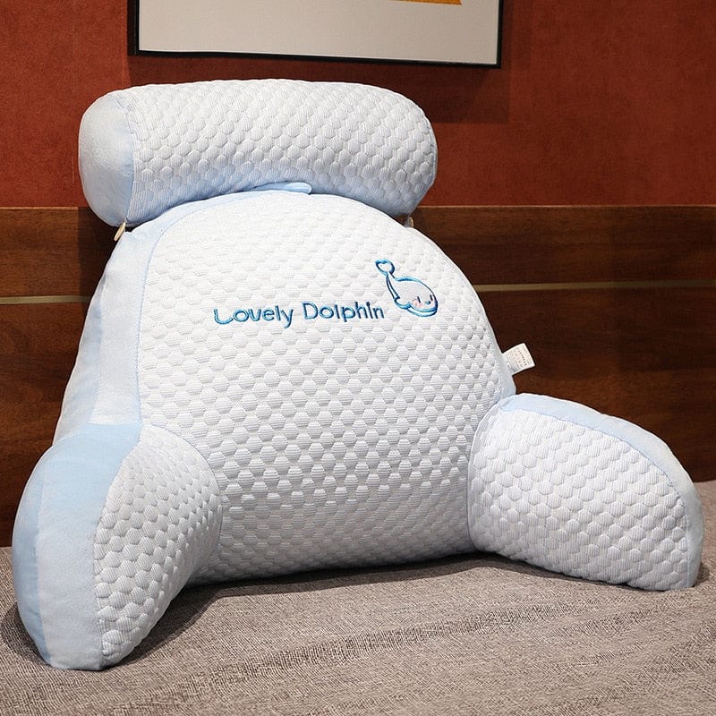 Kussen Blauw (Lovely Dolphin) / 60x45x20cm Magic Cloud Pillow™ - Comfy Kussen Mykozo