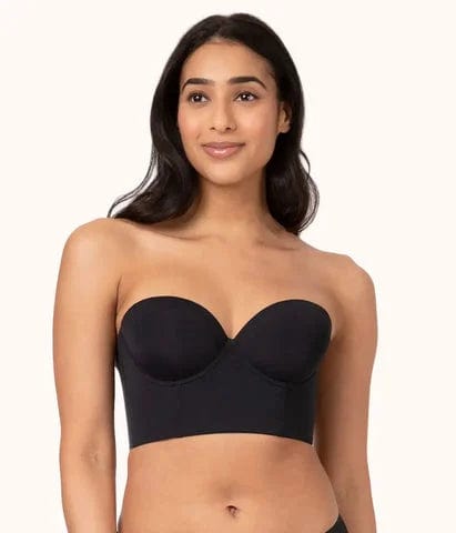 Bikini Zwart / 32 / A Malene | Elegante comfortabele strapless beha Mykozo