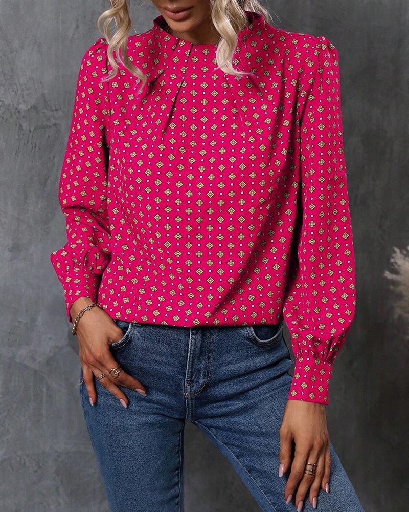 Blouses & Shirts Fuchsia / S Melissa | Elegante & Stijlvolle Blouse voor dames Mykozo