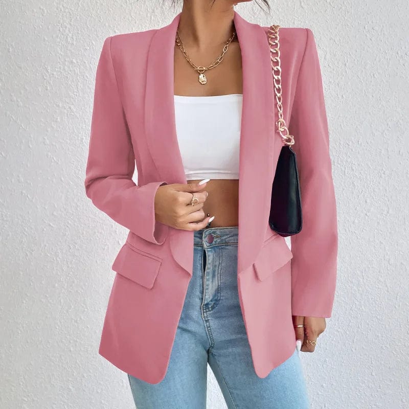 Roze / XS Mirabella™ | Elegante Blazer Voor Dames Mykozo