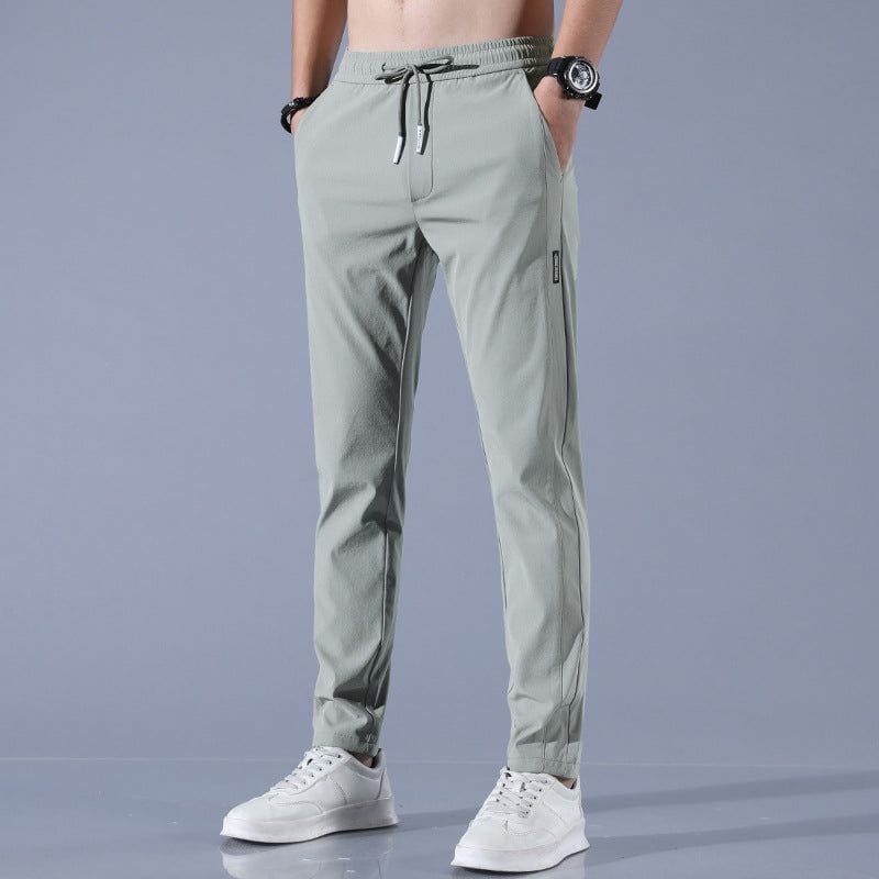 Bottoms Light Green / M Nathan - Sneldrogende Stretch Broek voor Heren Mykozo