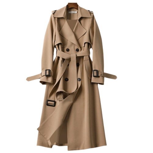 Coats & Jackets Khaki / S Cobi - Elegante Dames Trenchcoat Mykozo