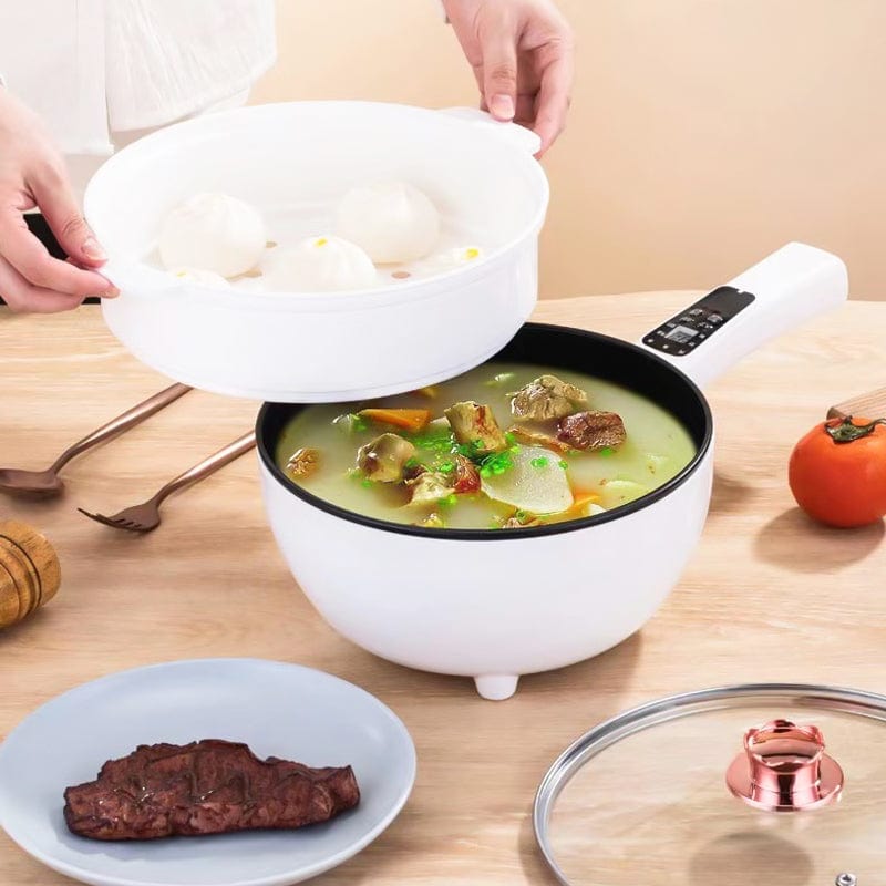 Kjøkken Smart Model + STOOMFUNCTIE Elektro Qooker™  Portable Elektrische Pan Mykozo