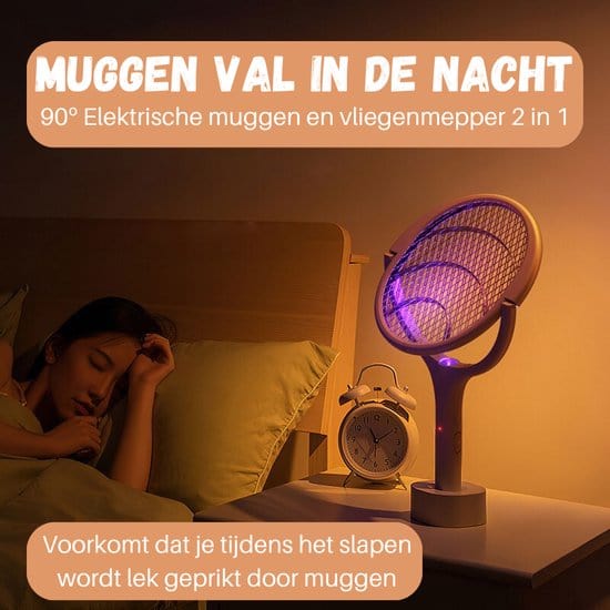 MYKOZO  - Anti muggen - Lamp - Elektrische vliegenmepper Mykozo