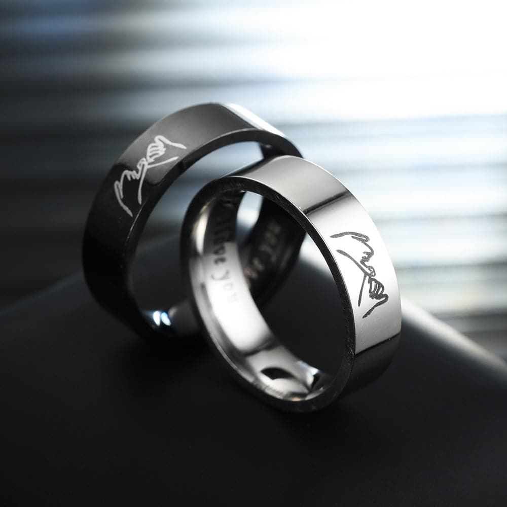 Ring Eclips - Tungsten Carbide Herenring Mykozo