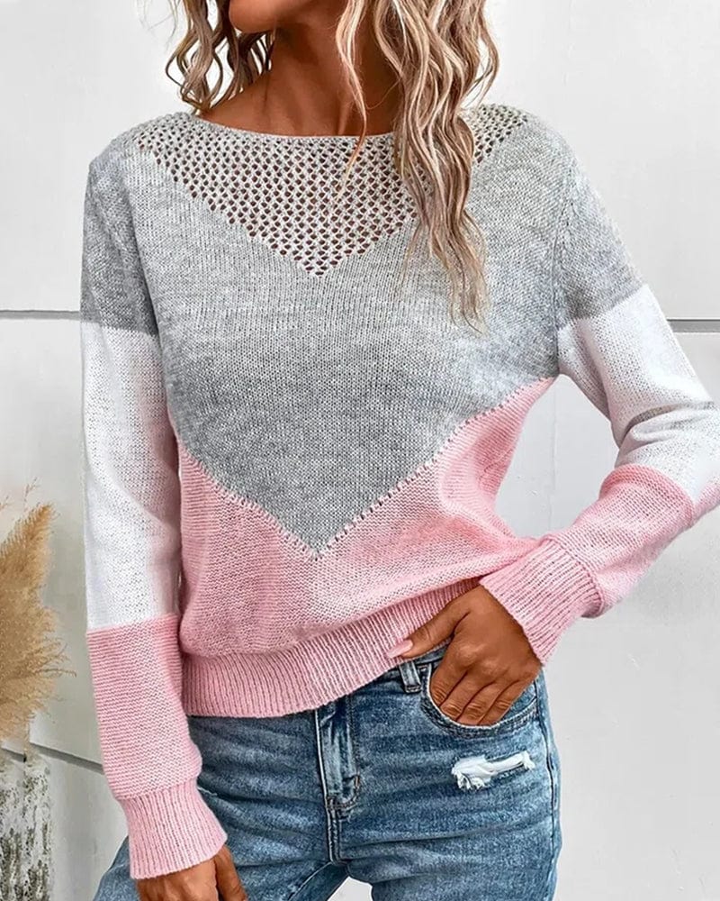 Sweaters & Cardigans S Annemijn | Comfy Ontworpen hals trui Mykozo