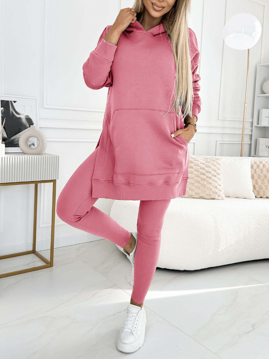 Nivienne | Elegante hoodie en legging set - VAN MONTCLAIR NL