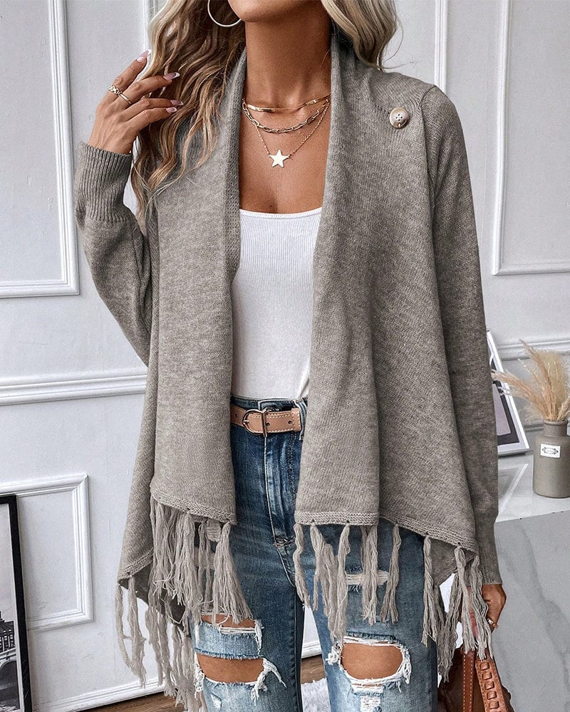 Sweaters & Cardigans Raelene | Comfy V-stijl vest Mykozo