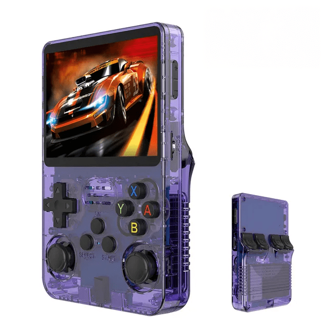 Paars Retro Pixel Gamer™ - Retro Handheld Videospel Mykozo