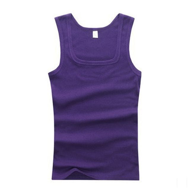 Tanktop Purple / M Sem - Heren Zomerhemd Mykozo