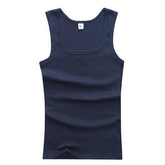 Tanktop Navy Blue / M Sem - Heren Zomerhemd Mykozo