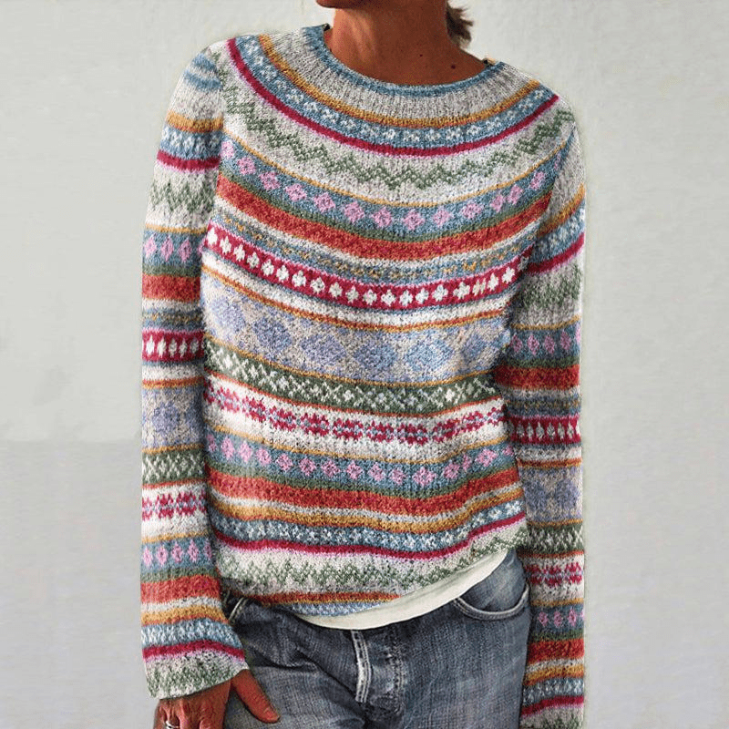 Sweater S Thaisa | Elegante Warme gevoerde trui Mykozo