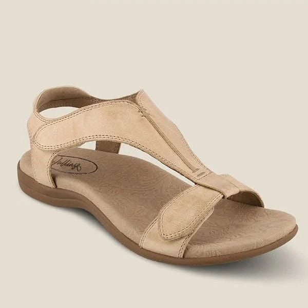 Beige / 35 Thirzanne | Elegante Skin verstelbare sandalen Mykozo