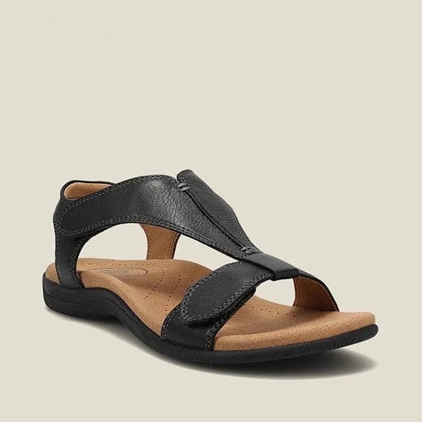 Zwart / 35 Thirzanne | Elegante Skin verstelbare sandalen Mykozo