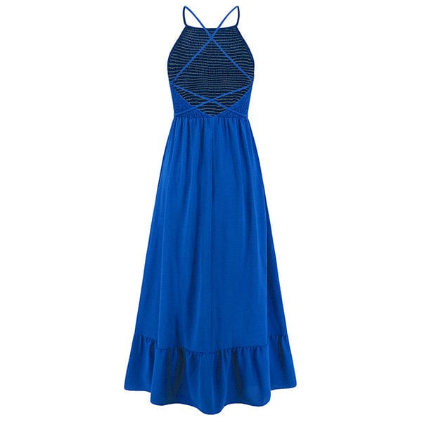 Dresses Ursuline | Elegante Jurk zonder mouwen Mykozo