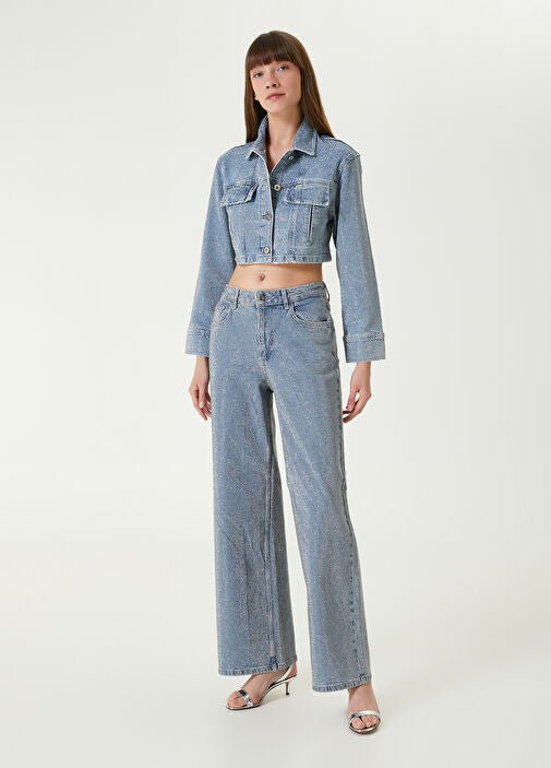 VALENTINO - GLITTER DENIM JACK & JEANS SET - VAN MONTCLAIR NL