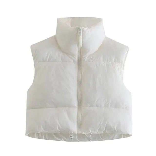 Wit / S Vanessa Bodywarmer Mykozo