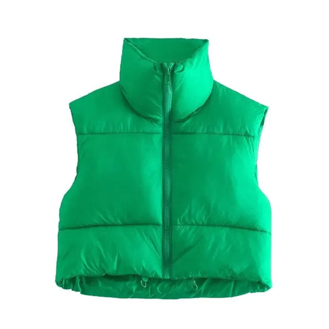 Groen / S Vanessa Bodywarmer Mykozo