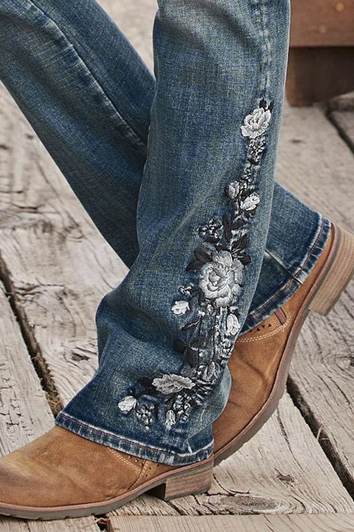 Zinnia | Elegante Jeans met middelste taille Mykozo