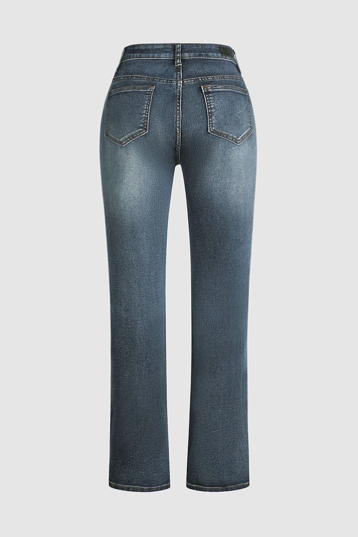 Zinnia | Elegante Jeans met middelste taille Mykozo